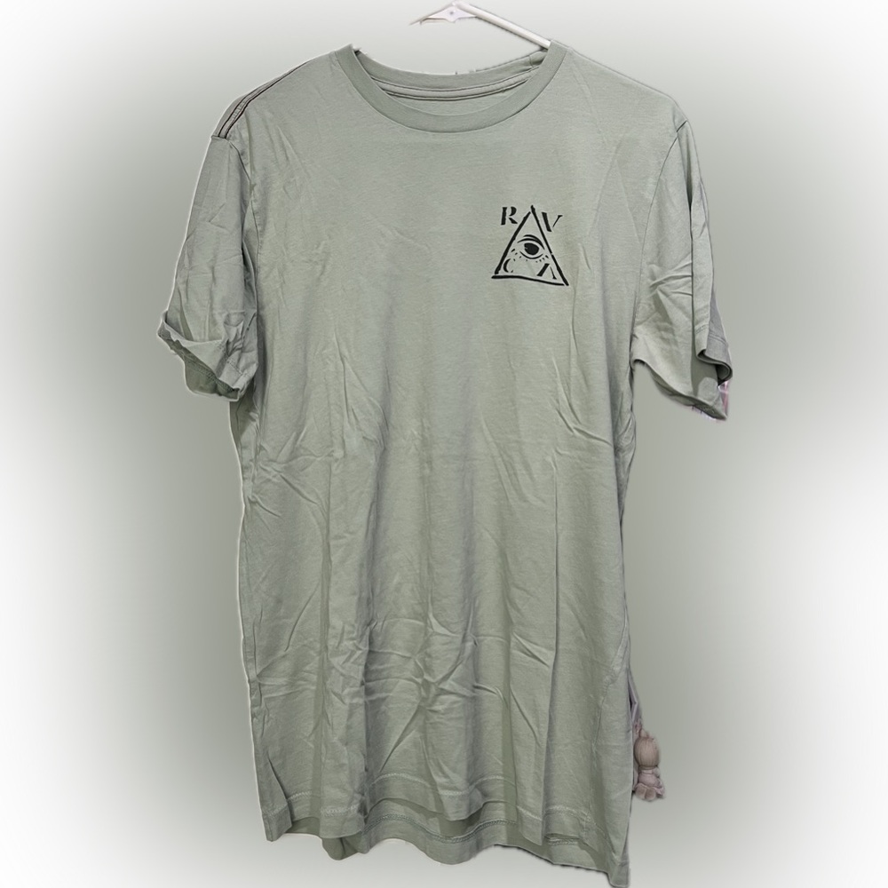 RVCA Sage Green Short Sleeve Tee